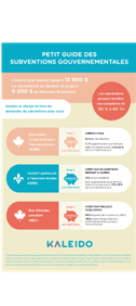 Le petit guide des subventions gouvernementales