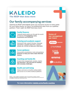 Kaleido's family accompanying services