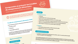 Comprendre et prévenir les troubles du comportement alimentaire