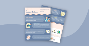 Guide to better managing children's Screen time