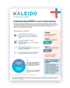Understanding RESPs is not rocket science