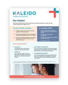 Find out more about Kaleido's mission