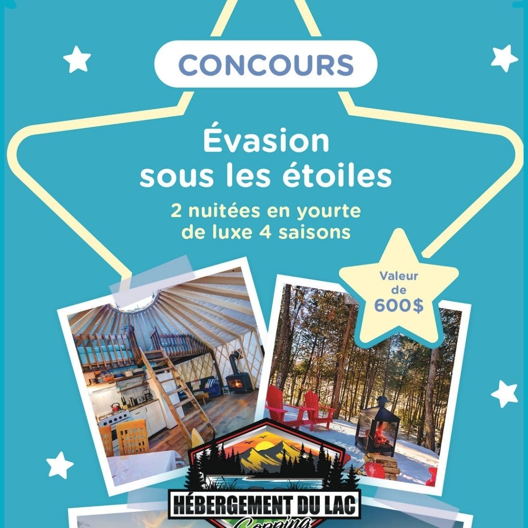 Concours Évasion sous les étoiles